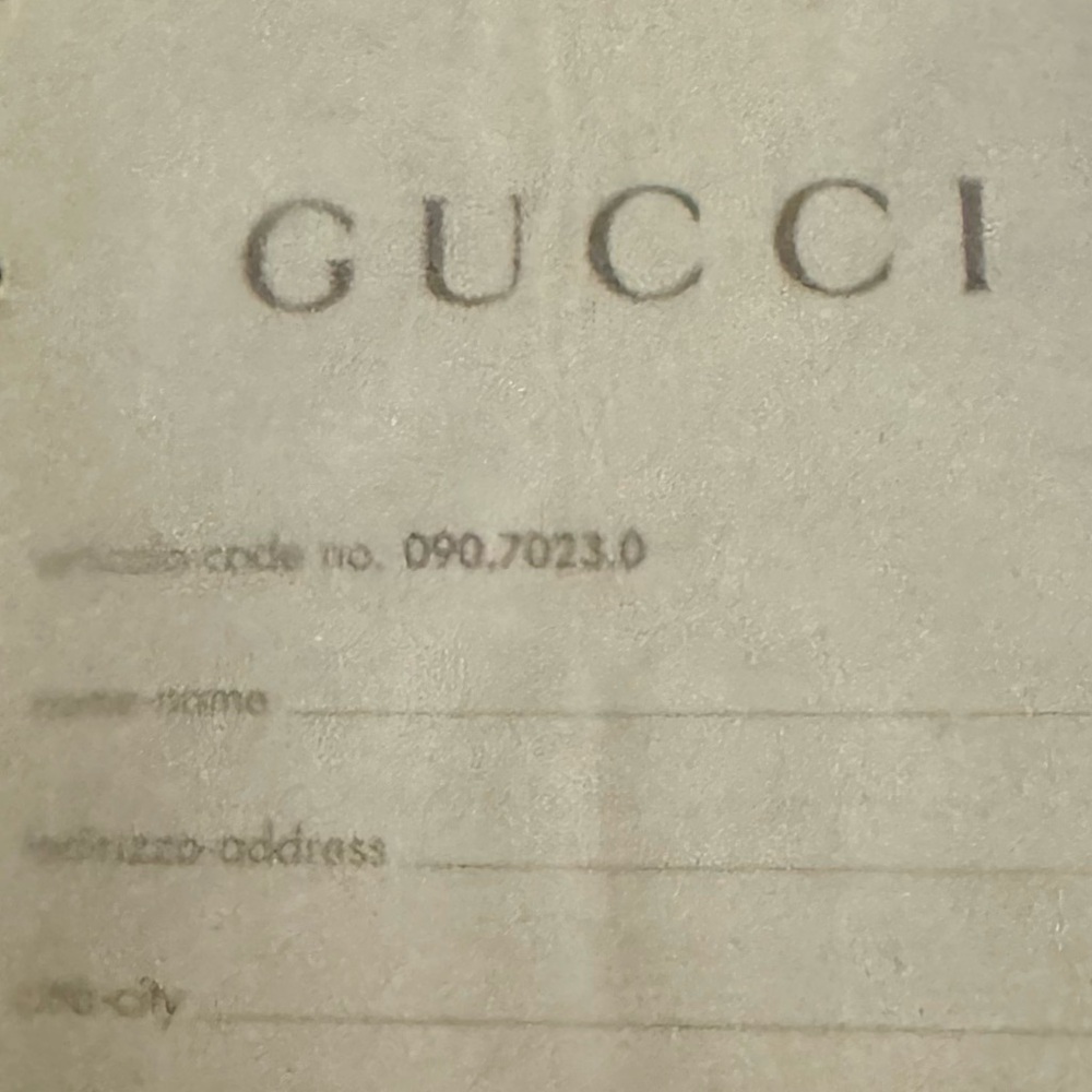 Gucci notebook with original notebook paper & ruler - Picture 3 of 12